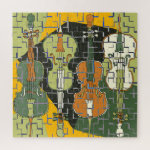 Colorful Cellos Pattern Blues