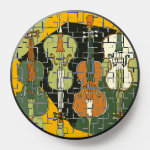 Colorful Cellos Pattern Popsocket 