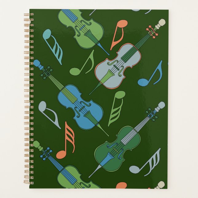 Colorful Cellos Planner (Front)