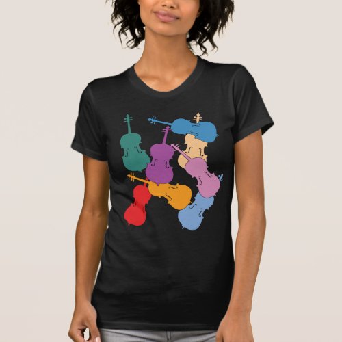 Colorful Cellos T_Shirt