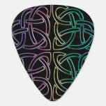 Colorful Celtic Knot Guitar Pick at Zazzle