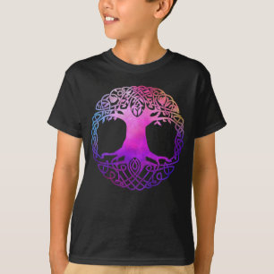 Colorful Celtic Tree of Life T-Shirt