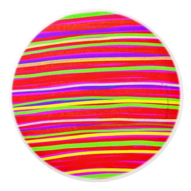 Colorful  ceramic knob (Front)