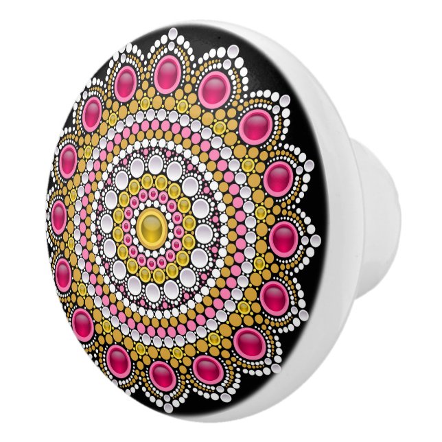 Colorful ceramic knobs (Right)