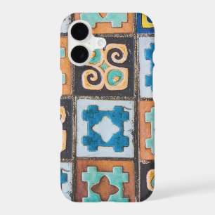 Colorful Ceramic Tiles Pattern Design iPhone 17 Case