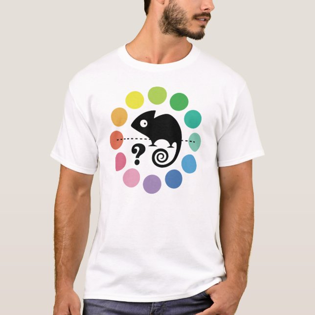 Colorful chameleon T-Shirt (Front)
