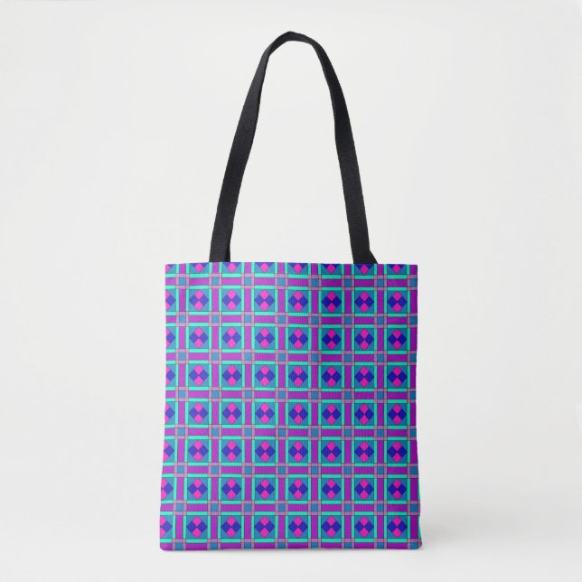 Colorful Chaos 17 Tote Bag (Front)