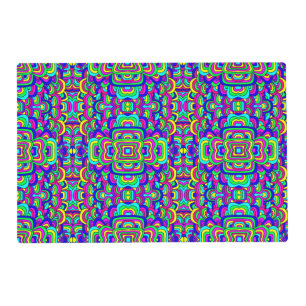 Colorful Chaos 5 Placemat