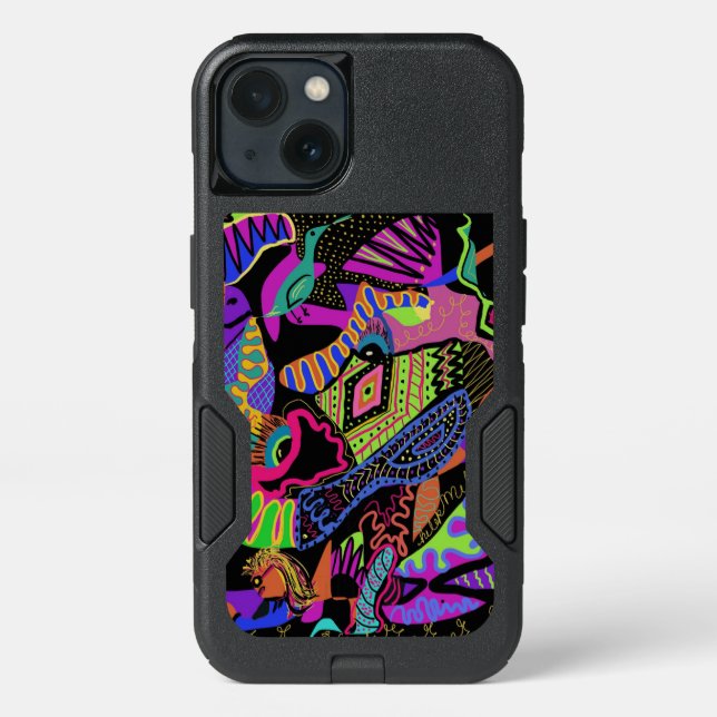 Colorful Chaos Otterbox Case (Back)
