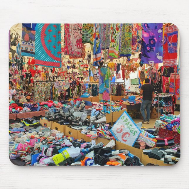 Colorful Chaos- Santana Fair Portugal Mouse Pad (Front)