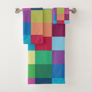 Colorful Checkerboard Pattern