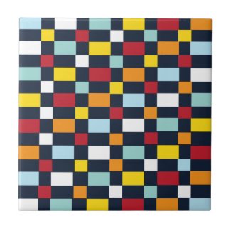 Colorful Checkerboard Pattern 