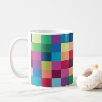 Colorful Checkerboard Pattern