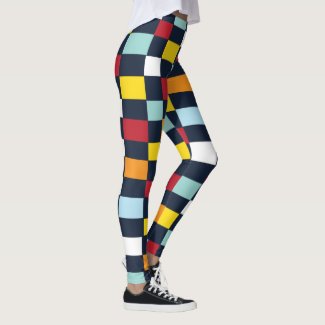 Colorful Checkerboard Pattern 