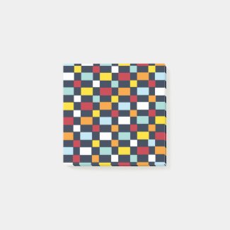 Colorful Checkerboard Pattern 