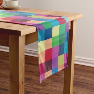 Colorful Checkerboard Pattern