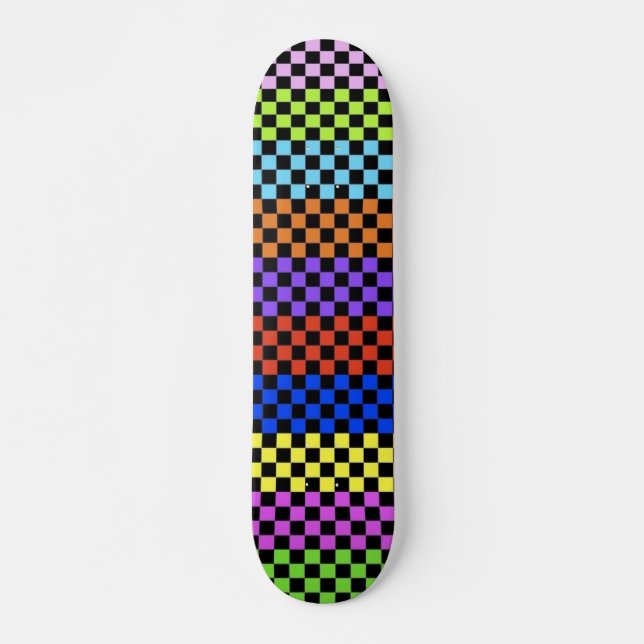 Colorful Checkered Deck (Front)