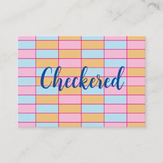 Colorful Checkered Pattern
