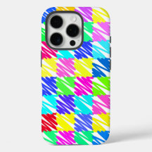 Colorful Checkered Pattern Design