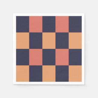 Colorful Checks Checkerboard Pattern Birthday