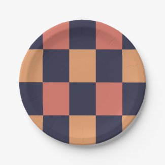 Colorful Checks Checkerboard Pattern Birthday