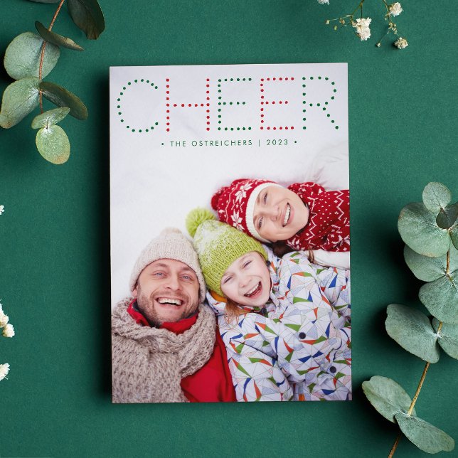 Colorful Cheer | Holiday Photo Card (Creator Uploaded)