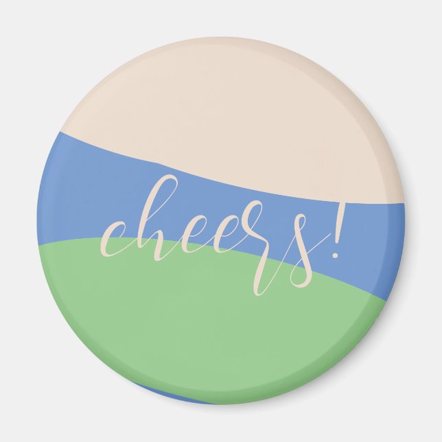 Colorful Cheers! Magnet (Front)