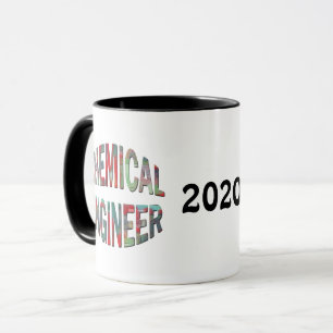 Colorful Chemical Engineer Mug