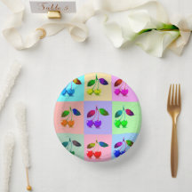 Colorful Cherries - Pop Art