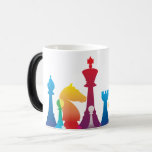 Colorful Chess Mug at Zazzle