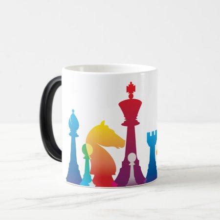 Colorful Chess Mug