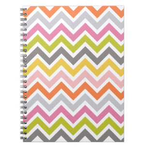Colorful Chevron Notebook