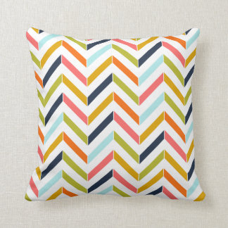 Colorful Chevron Pillow