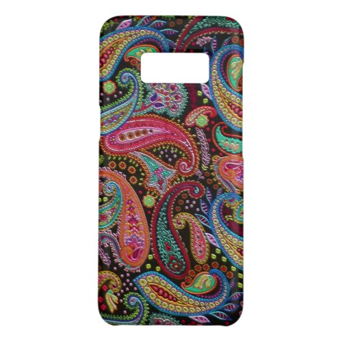 Colorful Chic Pretty Paisley Floral Art Pattern Case_Mate Samsung Galaxy S8 Case