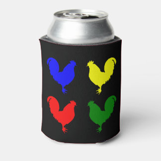 Colorful Chicken Can Cooler