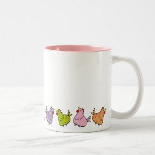 Colorful Chicken Mug