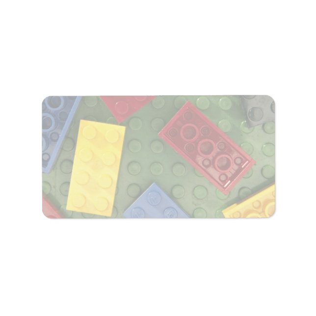 Colorful Children's toys Label (Front)