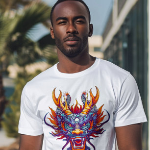 Colorful Chinese Dragon T-Shirt