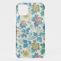 Colorful Chinoiserie Traditional Floral Pattern