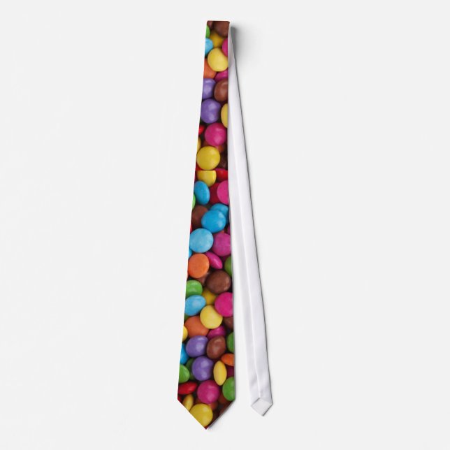 Colorful Chocolate Candy Tie (Front)