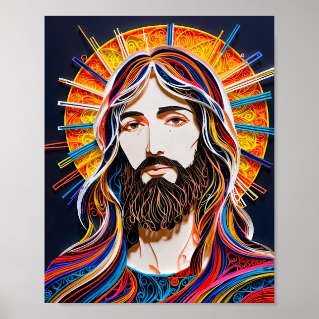 Colorful Christ Poster (Front)