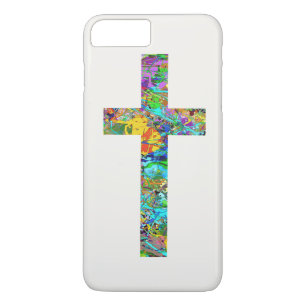 Colorful Christian Cross 1 iPhone 8 Plus/7 Plus Case