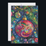 Colorful Christmas Card<br><div class="desc">Bring a touch of whimsy to your Christmas cards. Perfect for sharing warm holiday wishes with friends and family.</div>