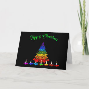 Colorful Christmas Holiday Card