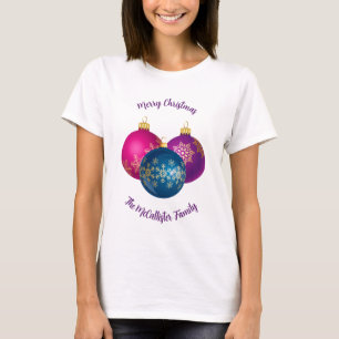 Colorful Christmas Ornaments T-Shirt