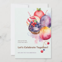 Colorful Christmas Pudding, Fruit Cakes, & Candy