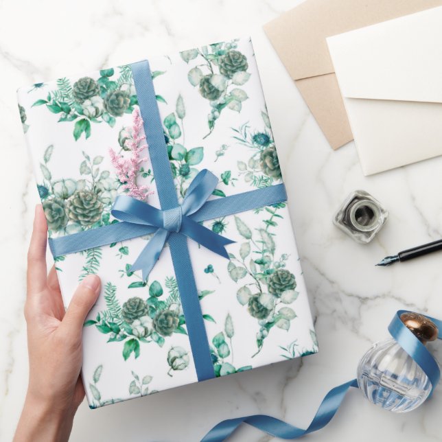 Colorful Christmas symbols pattern No.4 Wrapping Paper (Gifting)