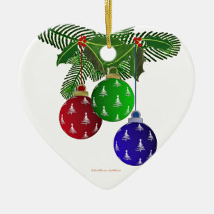 Colorful Christmas Tree Ornaments