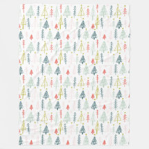 Colorful Christmas Tree Pattern
