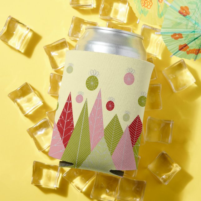 Colorful Christmas Trees Can Cooler (In Situ Summer)